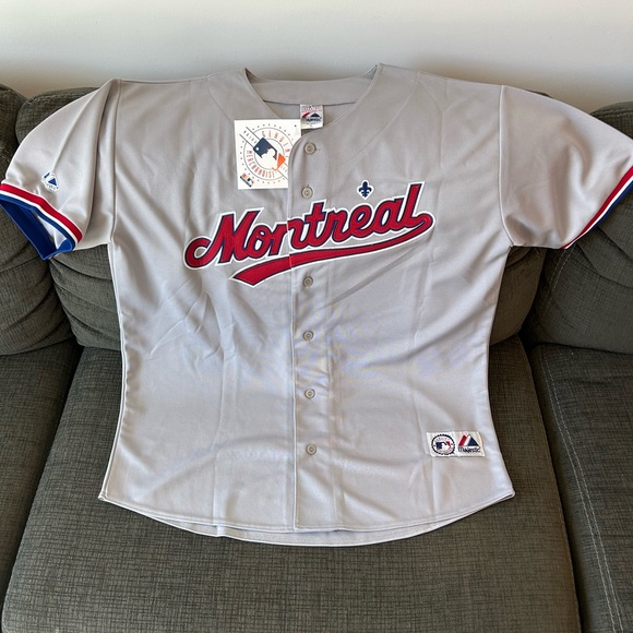 Majestic Other - Majestic Authentic Vintage 2004 Montreal Expos Road Gray Jersey Men’s Sz: 2XL